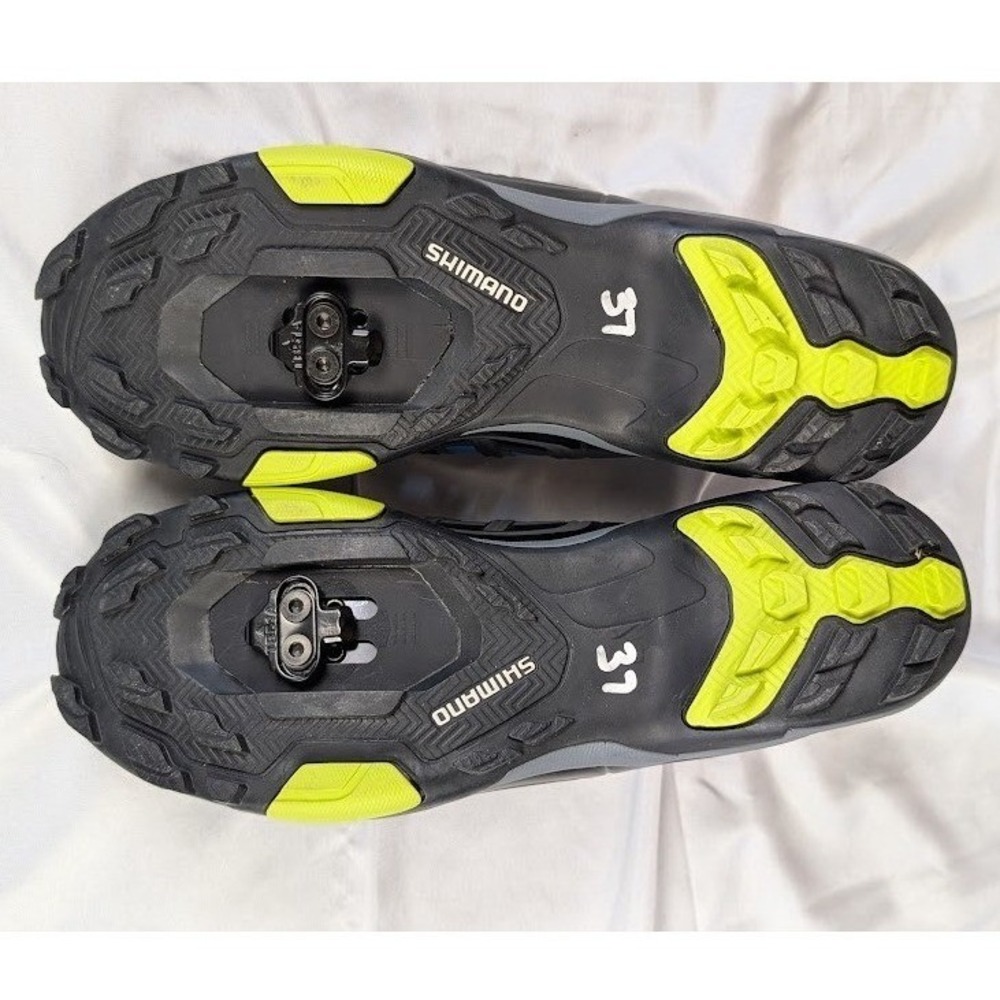 Shimano SH-MT34B Blue Black SPD Mountain Bike Cycling Shoes Mens EU 44 US 9.7 - Picture 7 of 11